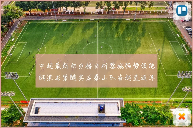 中超最新积分榜分析蓉城强势领跑铜梁龙紧随其后泰山队奋起直追津门虎仍需努力